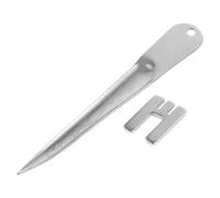 BESPORTBLE Set 2 Pezzi Strumenti per Intrecciare e Riparare Vimini in Acciaio Inox e Abs, Leva per Cesti Impugnatura Ergonomica, Kit Compatto Portatile per Tessitura Manuale e Fai da Te