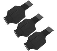 BESPORTBLE Set 3 Pezzi Cintura Porta Cellulare da Corsa Cinghia Elastica Regolabile Borsa per Cellulare Sportiva al Polpaccio Tasca Protettiva Anti-Sudore Supporto Fascia Gamba per Jogging