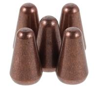 BESPORTBLE Set 5 Pezzi Tappi Interruttore Levetta in Ottone e Rame per Chitarra Elettrica a 3/5 Vie, Coprimanopole Fai da Te Punta per Braccio Tremolo, Accessori per Riparazioni