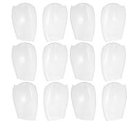 BESPORTBLE Set 6 Paia Tendiscarpe in Plastica Trasparente Forma per Scarpe Antipiega Unisex Protezione Pieghe per Scarpe da Ginnastica Stivali e Donna Organizzatore per Custodia