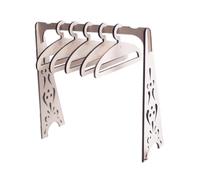 BESPORTBLE Set 6 Pezzi Appendiabiti Eleganti per Fotografia Ragazzo Ragazza Supporto per Ganci Decorativi e Accessori per Servizi Fotografici di Grucce Sicure e Pratiche per Prime Feste e