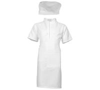 BESPORTBLE Set Completo Bambini: Grembiule, Cappello da Chef e Abbigliamento per Gioco di Ruolo in Cucina, Adatto a Bambine, Bambini e piccoli per Cucina, e Pittura