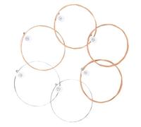 BESPORTBLE Set Corde per Chitarra Folk in Metallo Rosso Rame Accessori per Chitarra Acustica