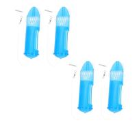 BESPORTBLE Set da 4 Gabbie Rotanti per Esche da Pesca Cestini Portapesca in Plastica Resistenti per Carpe Contenitori per Pastura Meccanismo Rotante per Pesca in Fiumi e Laghi