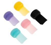 BESPORTBLE Set da 5 Pezzi di Poggiapolsi in Silicone per Clarinetto, Cuscinetti Morbidi e Flessibili per Dita, Sollievo Dalla Fatica Durante Suono del Clarinetto