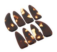 BESPORTBLE Set Di Plettri Per Guzheng Professionale in Ottone Colorato - 1 Set Di Chiodi Per Guzheng e Plettri Per Dito Basso in Celluloide Per e Musicisti