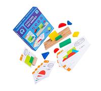 BESPORTBLE Set Giocattoli Educativi in Legno per Mattoncini per Sviluppo e Interattivo Genitore- Giochi da Tavolo per e Divertirsi