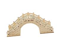 BESPORTBLE Set Materiali per Costruzione Ponte ad Arco in Legno per Bambini Educativo Kit da Te per Esperimenti Scientifici Stimola l'Apprendimento Creatività dei