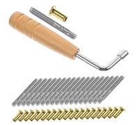 BESPORTBLE Set Professionale Piroli per Corde di Lira e Arpa a Corda, Accessori in Materiale Resistente con Superficie Liscia, per Accordatura Precisa e Uso lungo Termine degli Strumenti