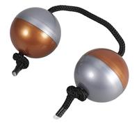 BESPORTBLE Shaker Percussione Manuale Bicolore Strumento Musicale Elegante a Forma Ovale Per Concerti e Intrattenimento Suoni Dinamici e Contrasto Visivo