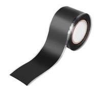 BESPORTBLE Silicone Nastro Autoagglomerante Nero per Tubi e Cavi | Riparazione Temporanea, Resistente a Caldo e Umidità, Isolamento Elettrico, Uso su Auto e Protezione Esterna