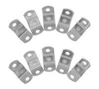 BESPORTBLE Small Picture Clamps, Canvas Clips, 50Pezzi, Ferro Argento, staffe a Angolo retto, per mobili e specchi, Facile Installazione per progetti di Montaggio