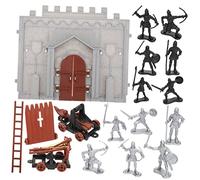 BESPORTBLE Soldatini Militari con e Veicoli da Miniature Dettagliate per Kit Giocattoli da Guerra e Ricostruzione Interattivo e Decorazione