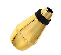 BESPORTBLE Sordina Per Tromba in Plastica Dimensioni Circa Colore Oro Per Esercitarsi La Tromba Silenzia Gli Squilli Durante Allenamento Facile Da Indossare e Togliere Per Utilizzo Pratico