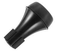 BESPORTBLE Sordina per Tromba Mini in Abs Silenziatore Compatto Leggero per Pratica a Casa Riduttore di Volume Accessorio per Trombettisti Portatile Nero