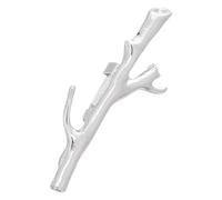 BESPORTBLE Spilla a Forma di Vaso a Ramo in Lega Argento Versatile e Anallergica per Look Formali e Matrimoni Clip per Sciarpa Decorativa ed Elegante