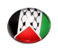 BESPORTBLE Spilla Bandiera Palestina - Pin Distintivo Internazionale Per Cappelli e Vestiti - Souvenir in Stile Revivalismo Accessorio Unisex Per Zaini e Giacche