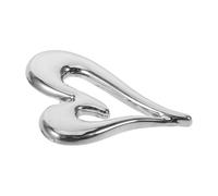 BESPORTBLE Spilla Cuore Retro Forma di Cuore Spilla Sicurezza Donna e Uomo Geometrica Minimalista per Abbigliamento e Abito Regalo per Compleanno e Anniversario