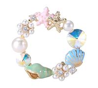 BESPORTBLE Spilla Femminile Creativa a Forma Di Stella Del Mare Perle, Spilla Decorativa Da Spiaggia Leggera e Resistente, Accessorio Alla Moda Per Ragazze e Abbigliamento Casual