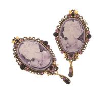 BESPORTBLE Spilla Vintage Artigianale Con Strass Gioiello Impreziosito Per E Scialli