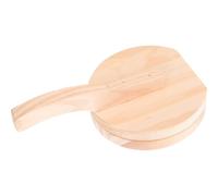 BESPORTBLE Stampo in Legno per Sfoglia con Manico Lungo Utensile per Pressare Impasto e Formare Gnocchi e Tortillas Facile da Usare e Pulire per Casa e Ristorante