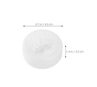 BESPORTBLE Stampo per Panini al Vapore 4 Pezzi Pressa per Baozi in Plastica Alimentare Trasparente Strumento per Modellare Impasto per Cucina Orientale Utensile Multiuso per Ravioli e