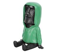 BESPORTBLE Statuetta Decorativa Creativa Per Arredamento Casa e Ufficio Design Artistico Ottima Finitura e Dettagli Perfetta Per Scrivania o Libreria Stile Nordico Isola Di Pasqua