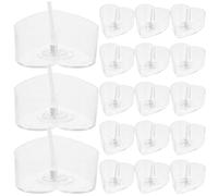 BESPORTBLE Stoppini per Candele Resistenti a Crepe Set 40 Pezzi Supporto in Alluminio e Superficie Liscia per DIY Candele in Plastica per Celebrazioni e Artigianato