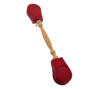 BESPORTBLE Strumento A Percussione Casti Di Legno Castanets Giocattolo Musicale A Mano Per Ritmo E Musica Che Apprendono Le Castagne in Legno Strumento Musicale