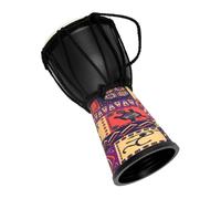 BESPORTBLE Strumento Musicale a Percussione in Pvc e Pelle Artificiale Tamburo Djembe Nero, Design Delicato e Robusto per Ragazzo Ragazza e Principianti per Performance Sul Palco e Eventi