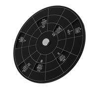 BESPORTBLE Strumento per Musicisti Ruota Accordi Lega Leggera per Chitarra Facile da Usare Pratico e Robusto Adatto Tutti Abilità per Decorazione da Scrivania e Apprendimento Teorico