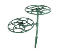 BESPORTBLE Struttura a Torre Decorativa a Livelli Assicura Stabilità Supporto in Plastica Verde e Crescita Sana per Piante da Giardino per Peonie e Pomodori per Balconi e Patii