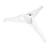 BESPORTBLE Supporto per albero di Natale bianco di ricambio per un falso supporto per albero di Natale, supporto per gambe dell'albero di Natale, universale, 15c plastica