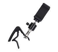 BESPORTBLE Supporto per Cellulare Chitarra con Capo Metallico per Accordatura Precisa Clip per Spartiti e Staffa Pratica per Musicisti di Acustica Elettrica Basso e Ukulele