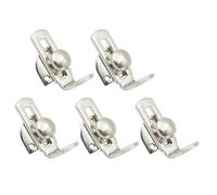 BESPORTBLE Supporto per Dita Argento in Ottone Nichelato per Clarinetto Regolabile 5 Set Supporto Affidabile per Amici che Imparano a Suonare Clarinetto