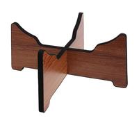 BESPORTBLE Supporto per Handpan e Tongue Drum Legno e Silicone Stand per Esposizione e Conservazione Strumenti Percussione