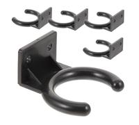BESPORTBLE Supporto per Microfono 5 Pezzi Nero in Plastico Design Unico ad Aggancio, Facile Installazione, per Registrazione Audio e Studi di Trasmissione