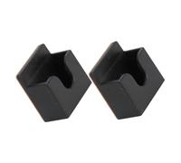 BESPORTBLE Supporto per Microfono Autoradio Cb 2 Pezzi con Clip Adesiva per Montaggio Flangia Microfono, Accessori Radio Mobili per Radioamatori e Appassionati di Comunicazioni in Auto