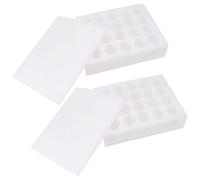 BESPORTBLE Supporto Portauova Antiurto in PE Contenitore Protettivo per 40 Uova Set da 2 Pezzi per Conservazione e Imballaggio Sicuro a Casa Supermercato e Mercato