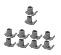 BESPORTBLE Tappetini da Slitta Antiscivolo Camminatore Sci da Passeggio Accessori per Lo Sci Sciare Camminata Alianti Antiscivolo Alianti Sostitutivi del Deambulatore Plastica Grey