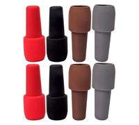 BESPORTBLE Tappi Riutilizzabili Sigillanti in Silicone per Bottiglie di Vino, 8 Pezzi Multicolori per Casa e Feste, Compatibili Vari Collo di Bottiglia