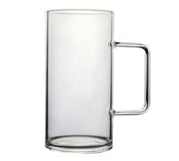 BESPORTBLE Tazza da Caffè e Tè in Vetro Trasparente da 700 Ml con Manico Resistente al Calore Adatta per Succhi e Bevande Fredde per Ufficio e Uso Quotidiano