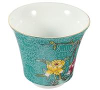 BESPORTBLE Tazza da Tè in Ceramica Design Antico e Superficie Liscia, Resistente e Sicura per Uso Domestico e Cerimonie del Tè