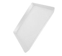 BESPORTBLE Teglia per Pizza Quadrata in Lega di Alluminio con Antiaderente Resistente al Calore per Forno e Uso Domestico Teglia Crisper per Pizza Croccante e Facile Pulizia