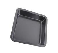 BESPORTBLE Teglia Quadrata Antiaderente per Forno e Pizza in Materiale Alimentare Sicuro Facile da Pulire e Lavabile in Lavastoviglie Distribuzione Uniforme del Calore per Cucina Efficiente