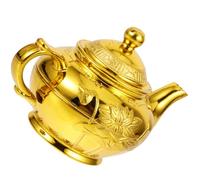 BESPORTBLE Teiera Decorativa Stile Cinese da Offerta per Meditazione e Devozione Superficie Liscia e Colore Luminoso Compatibile con Tisane e Infusi per Decorazione da Tavolo