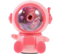BESPORTBLE Temperamatite in Plastica e Metallo Punta Regolabile e Anima Liscia Rosa Manuale a Forma di Cartone Animato per Scuola e Ufficio