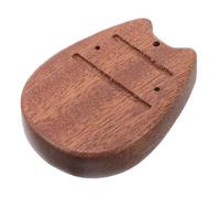 BESPORTBLE Tone Wooden Kalimba Base Plate Replacement Natural Solid Wood Thumb Piano Baseboard Resonant Sound Compatible With Various Kalimbas Easy Installation
