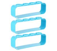 BESPORTBLE Tube Rack in PVC 3 Pezzi con supporto per provette per laboratori e aule di scienze