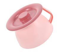 BESPORTBLE Vasino per Ragazzo Ragazza Piccoli con Coperchio e Sputacchiera Secchio per Wc da Campeggio e Viaggio Orinatoio in Plastica con Maniglia Adatto per Addestramento al Vasino e Uso Do